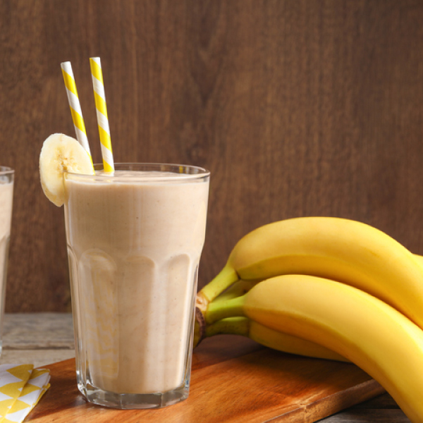 Banana Peanut Butter Milkshake