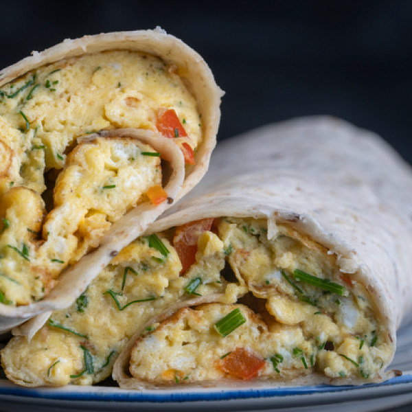 Avocado Egg Salad Roll Ups