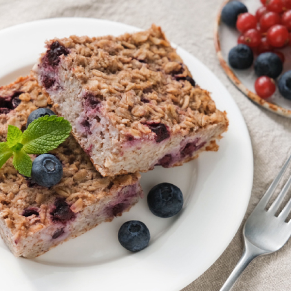 Blueberry Smoothie Bars