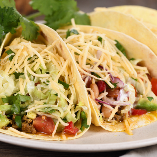 Beef Tacos with Guacamole