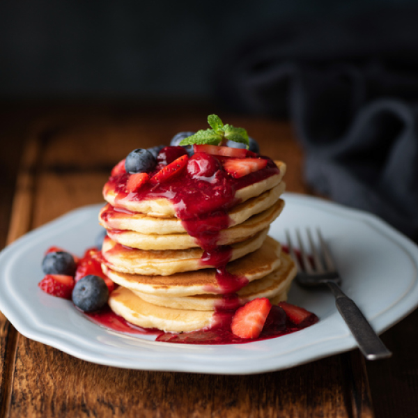 Cherry Pancakes