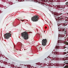 Berries & Cream Fruit Swirl