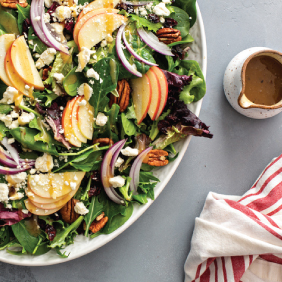 Autumn Apple Salad with Maple Vinaigrette